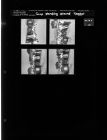 Men standing around tractor (4 Negatives), July 11-12, 1963 [Sleeve 20, Folder b, Box 30]